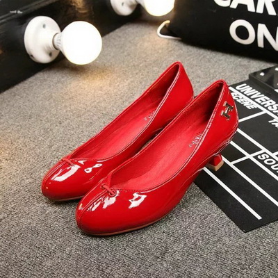 HERMES Shallow mouth kitten heel Shoes Women--007